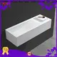 KingKonree acrylic wall hung basin design for toilet 1