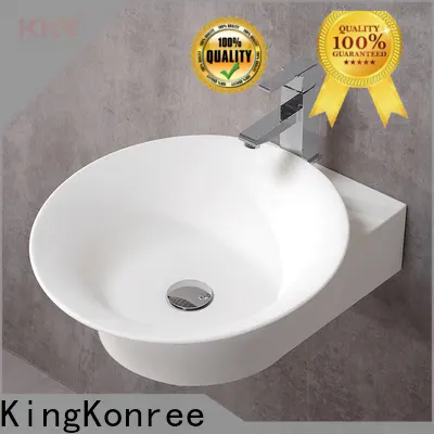 KingKonree wall hung basin supplier for toilet 1