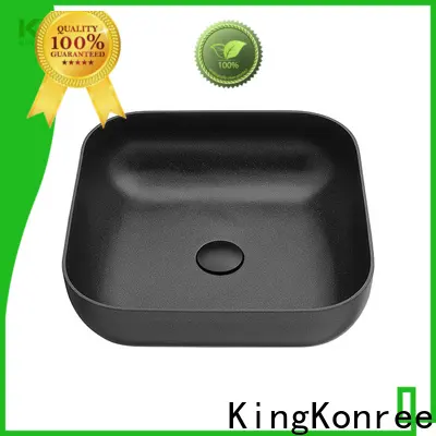 KingKonree above counter vessel sink manufacturer for hotel 1
