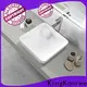 KingKonree sanitary ware small countertop basin at discount for restaurant 1