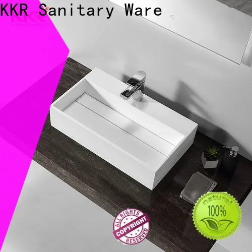approved above counter vanity basin manufacturer for hotel 1