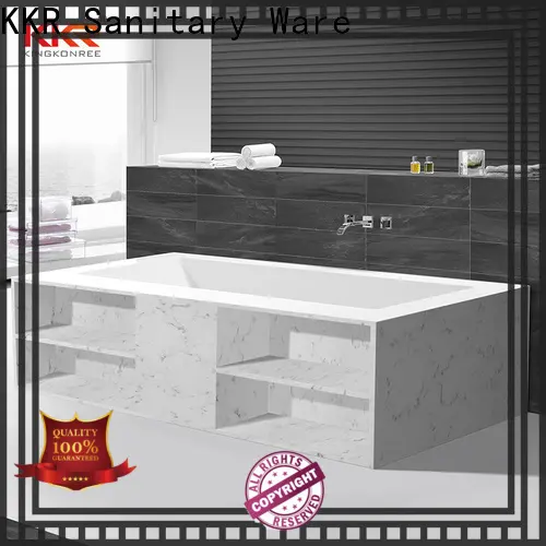 KingKonree solid surface freestanding tub supplier for bathroom 1
