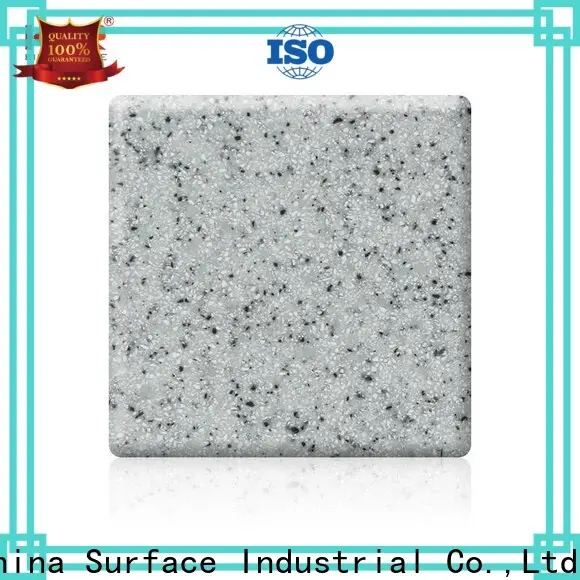 plain solid surface countertop material supplier for restaurant 1