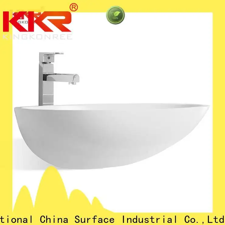 KingKonree approved above counter sink bowl customized for room 1