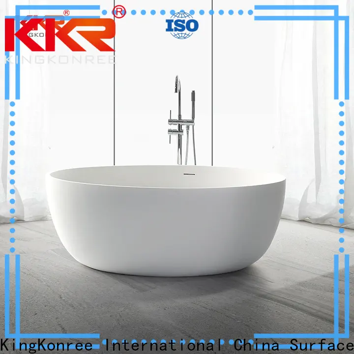KingKonree resin stone bathtub ODM for bathroom 1