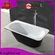 KingKonree hot-sale large freestanding bath custom for family decoration 1