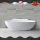 KingKonree stone resin freestanding bath at discount for shower room 1