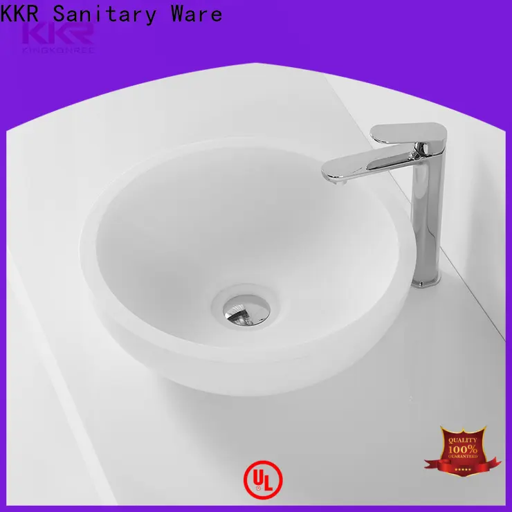 KingKonree excellent above counter vanity basin customized for restaurant 1