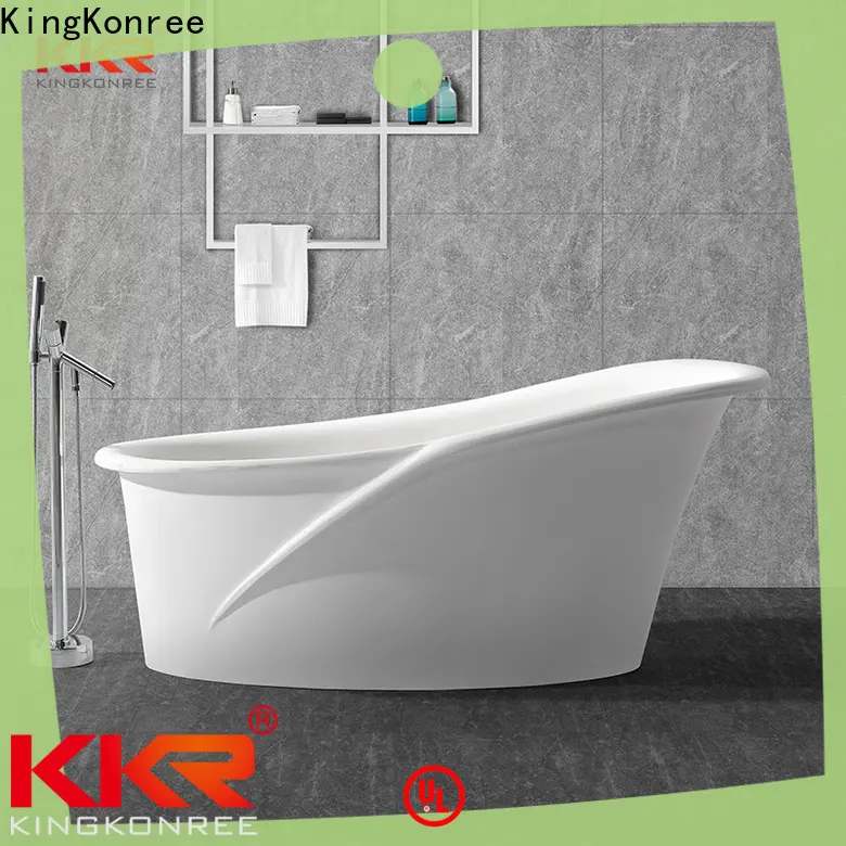 KingKonree stone resin bath manufacturer for bathroom 1