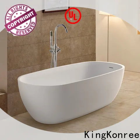 KingKonree small stand alone bathtub manufacturer for family decoration 1