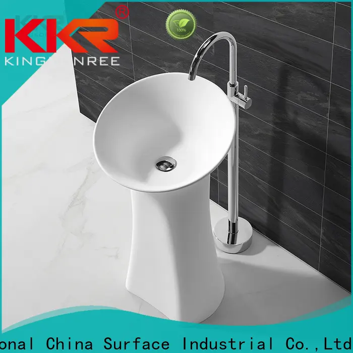 KingKonree bathroom sink stand factory price for motel 1