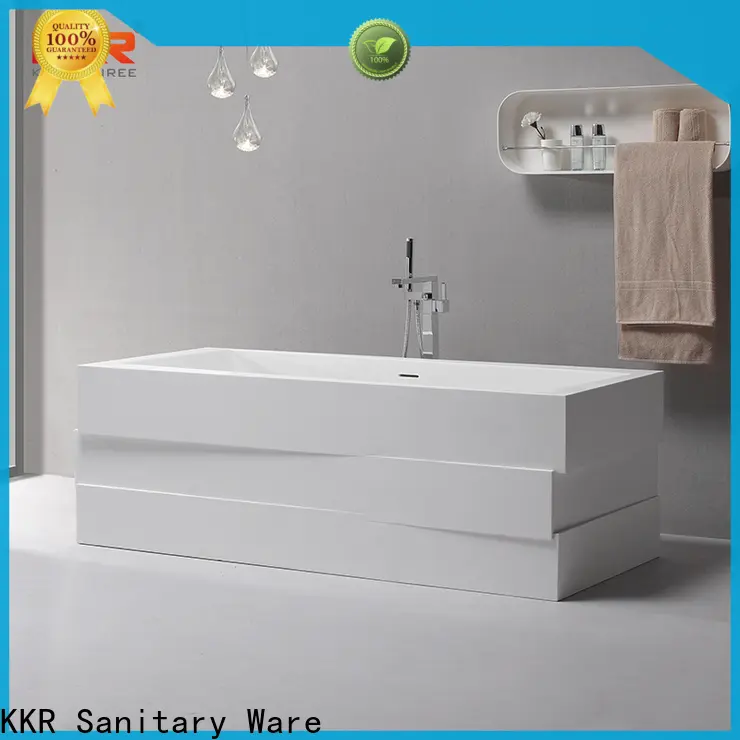 KingKonree rectangular freestanding tub OEM for shower room1 1
