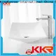 KingKonree top mount bathroom sink cheap sample for hotel1 1