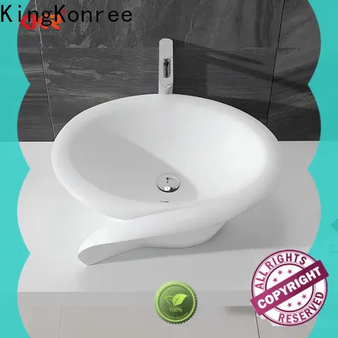 KingKonree black counter top basins supplier for restaurant 1