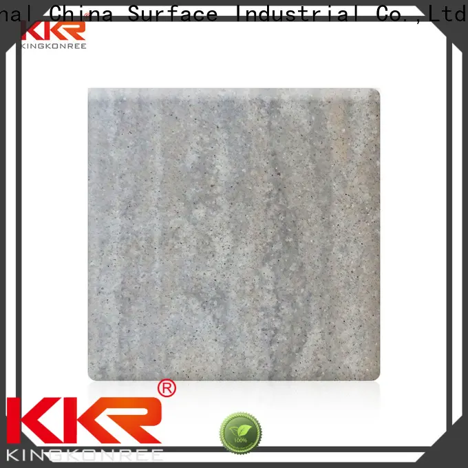 quality acrylic solid surface sheet customized for hotel 1