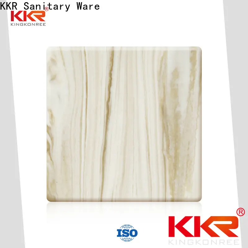 KingKonree white solid surface sheets for sale design for indoors 1