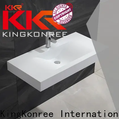 KingKonree 660x480mm rectangular wash basin sink for hotel 1