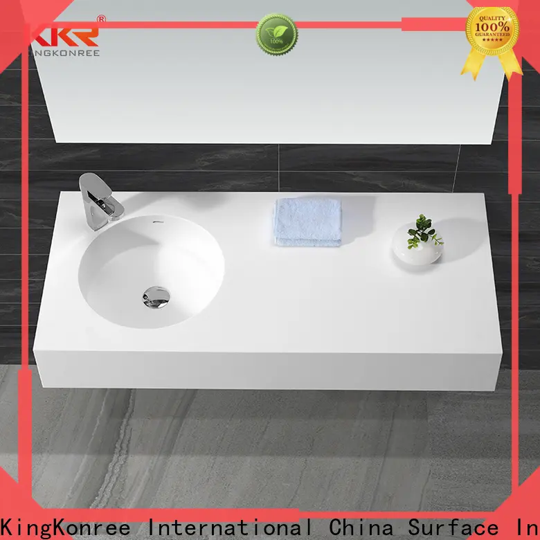 KingKonree wall hung bathroom basins design for home1 1