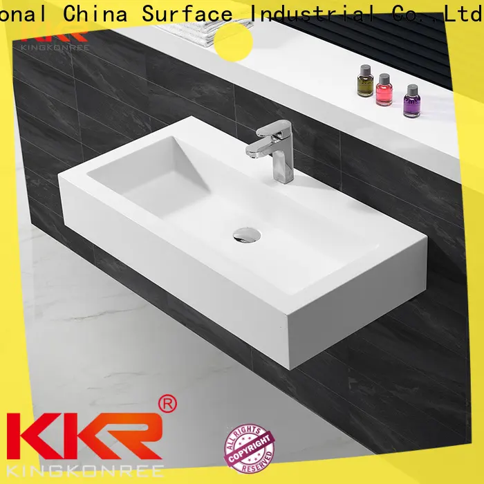KingKonree european caroma wall mounted basin supplier for bathroom 1