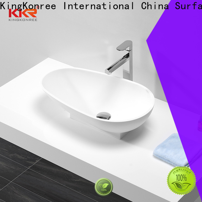 Pure Table Top Wash Basin Design for Room | KingKonree