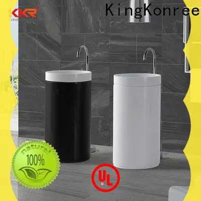 artificial pedestal wash basin customized for home 1