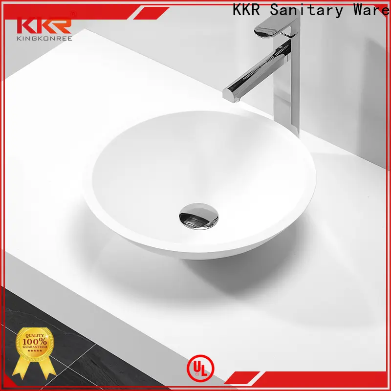 KingKonree above counter sink bowl design for hotel 1