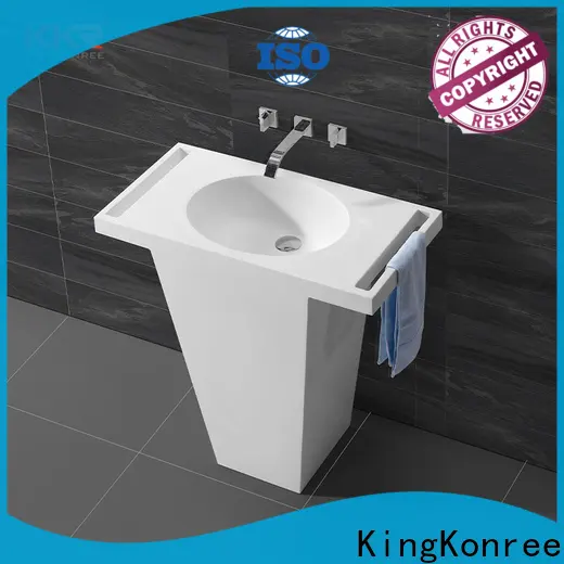 acrylic stand alone bathroom sink supplier for home1 1