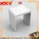 KingKonree white adjustable shower stool supplier for hotel 1