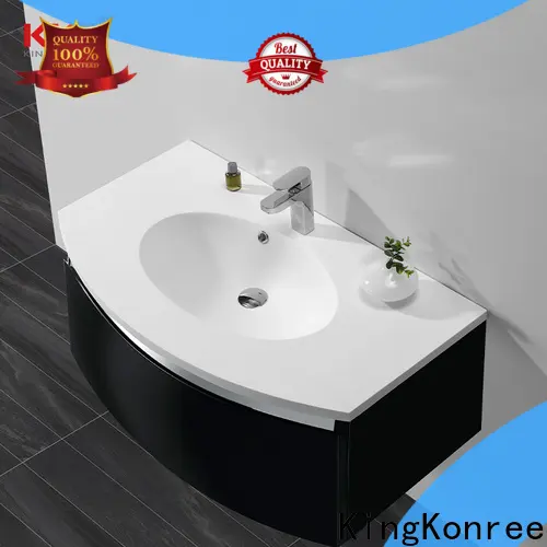KingKonree straight pedestal basin cabinet supplier for bathroom 1