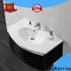 KingKonree straight pedestal basin cabinet supplier for bathroom 1
