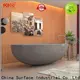 KingKonree finish stone freestanding bath ODM for bathroom 1