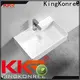 KingKonree slim wall hung basin customized for hotel 1