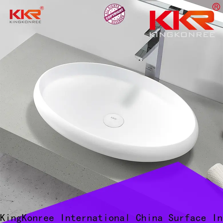 KingKonree sanitary ware vanity wash basin supplier for room 1
