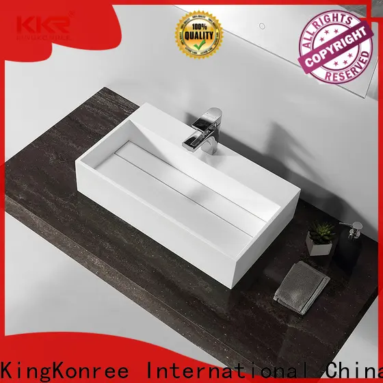 marble small countertop basin design for restaurant 1