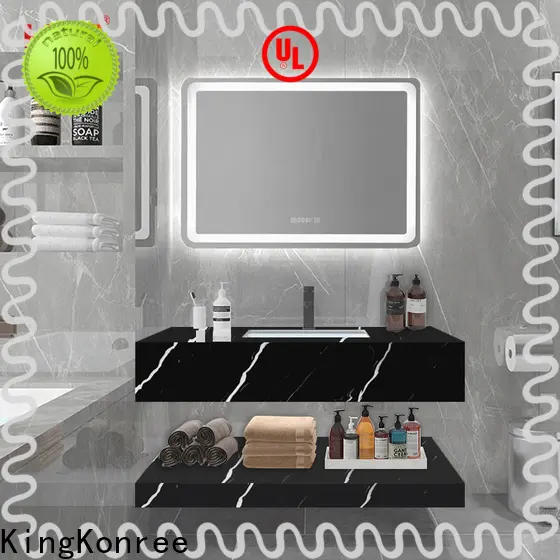 KingKonree concrete wall hung basin design for home 1