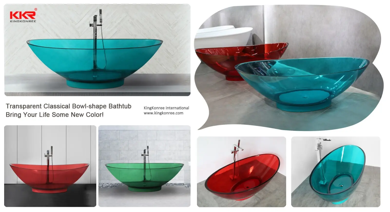 overflow small stand alone bathtub at discount for bathroom 3