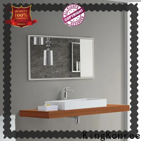 KingKonree modern design modern bathroom mirrors supplier for toilet 1