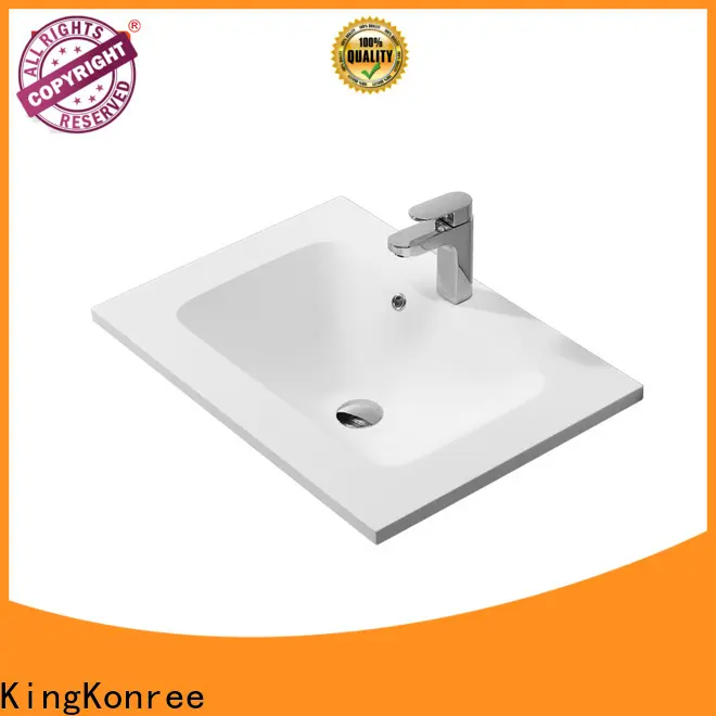 artificial sink basin cabinet supplier for motel 1