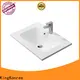 artificial sink basin cabinet supplier for motel 1