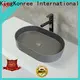 sanitary ware vanity wash basin customized for restaurant 1