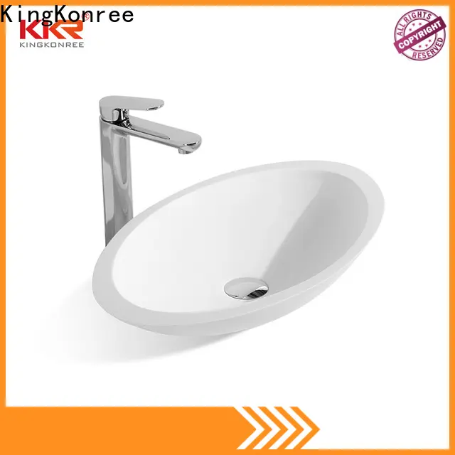 white vanity wash basin customized for room 1