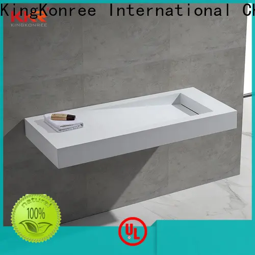 fashion wall hung corner basin supplier for toilet 1