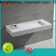 fashion wall hung corner basin supplier for toilet 1