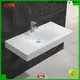 square wall hung basin 600mm supplier for toilet 1