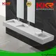 KingKonree acrylic wall mounted marble sink sink for hotel 1