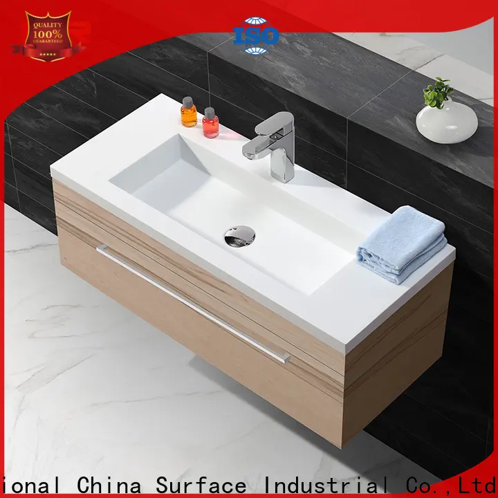 KingKonree luxurious bathroom basin cabinets builders warehouse customized for hotel 1