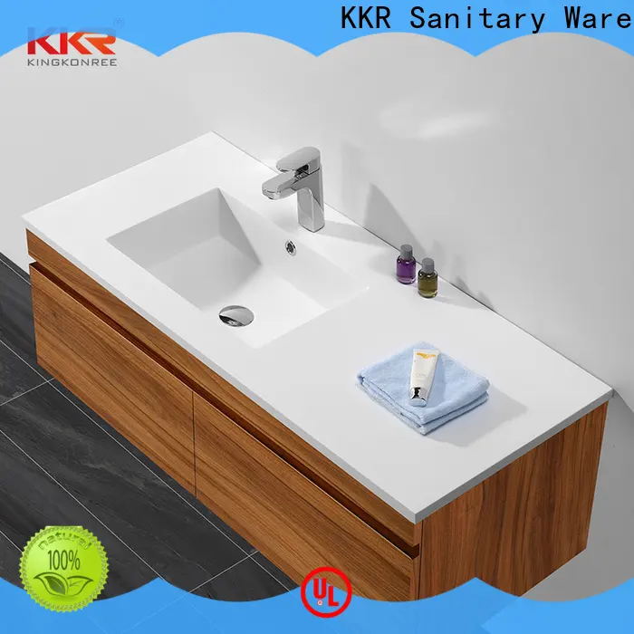 KingKonree readymade washbasin cabinets supplier for motel 1
