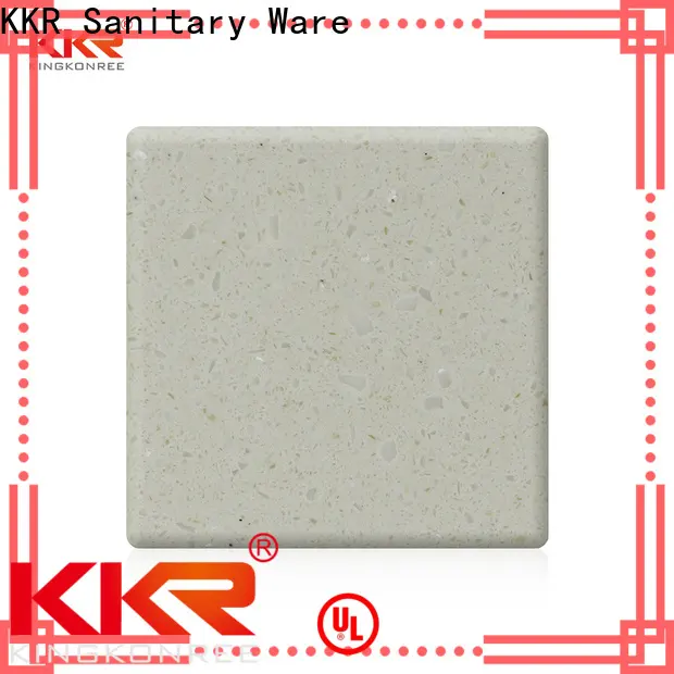 KingKonree pure acrylic worktops customized for room 1