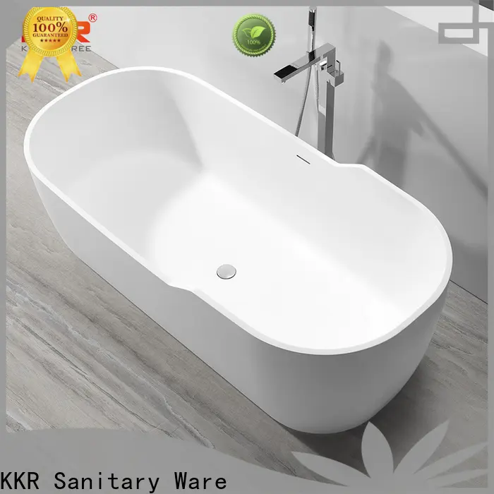 KingKonree stone resin bathtub manufacturer for hotel 1