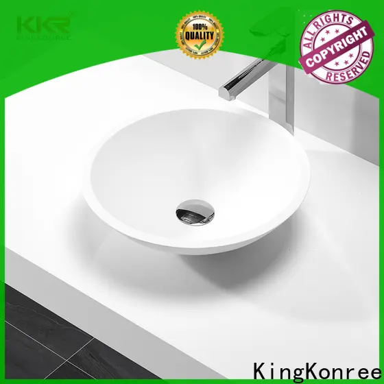 KingKonree above counter sink bowl design for hotel1 1
